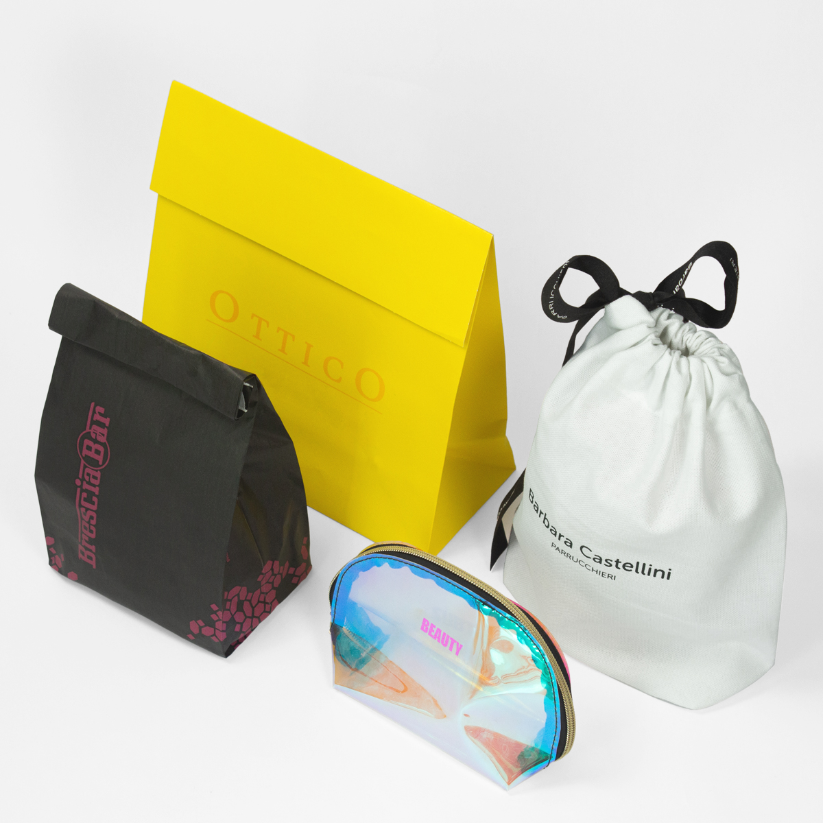 Packaging senza maniglia