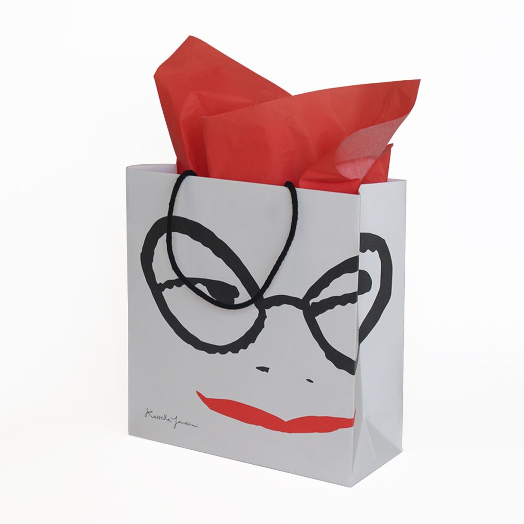 Borsa in carta lusso Rossella